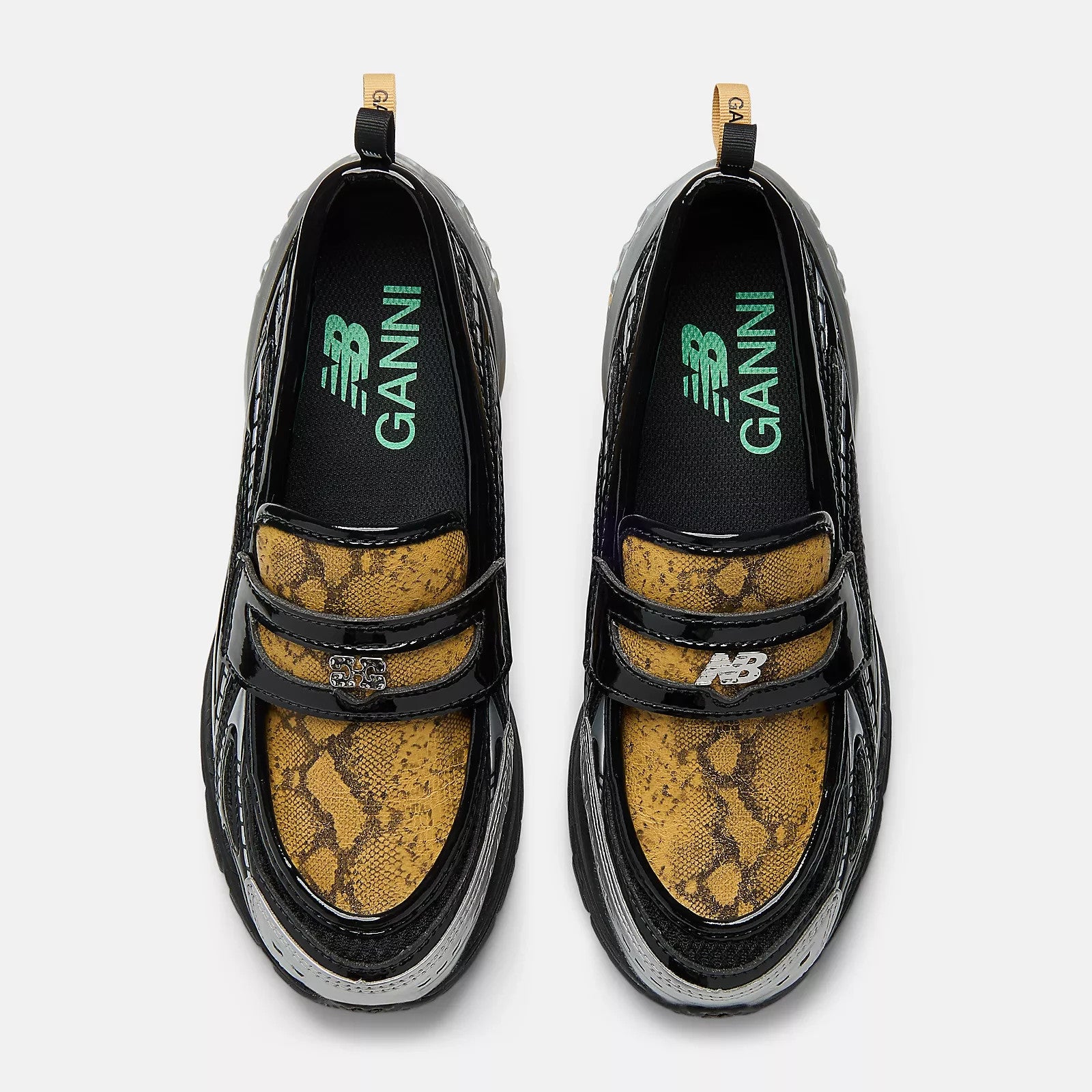 U1906LGA GANNI New Balance 1906L Fall Leaf Black Snakeskin (Men's)