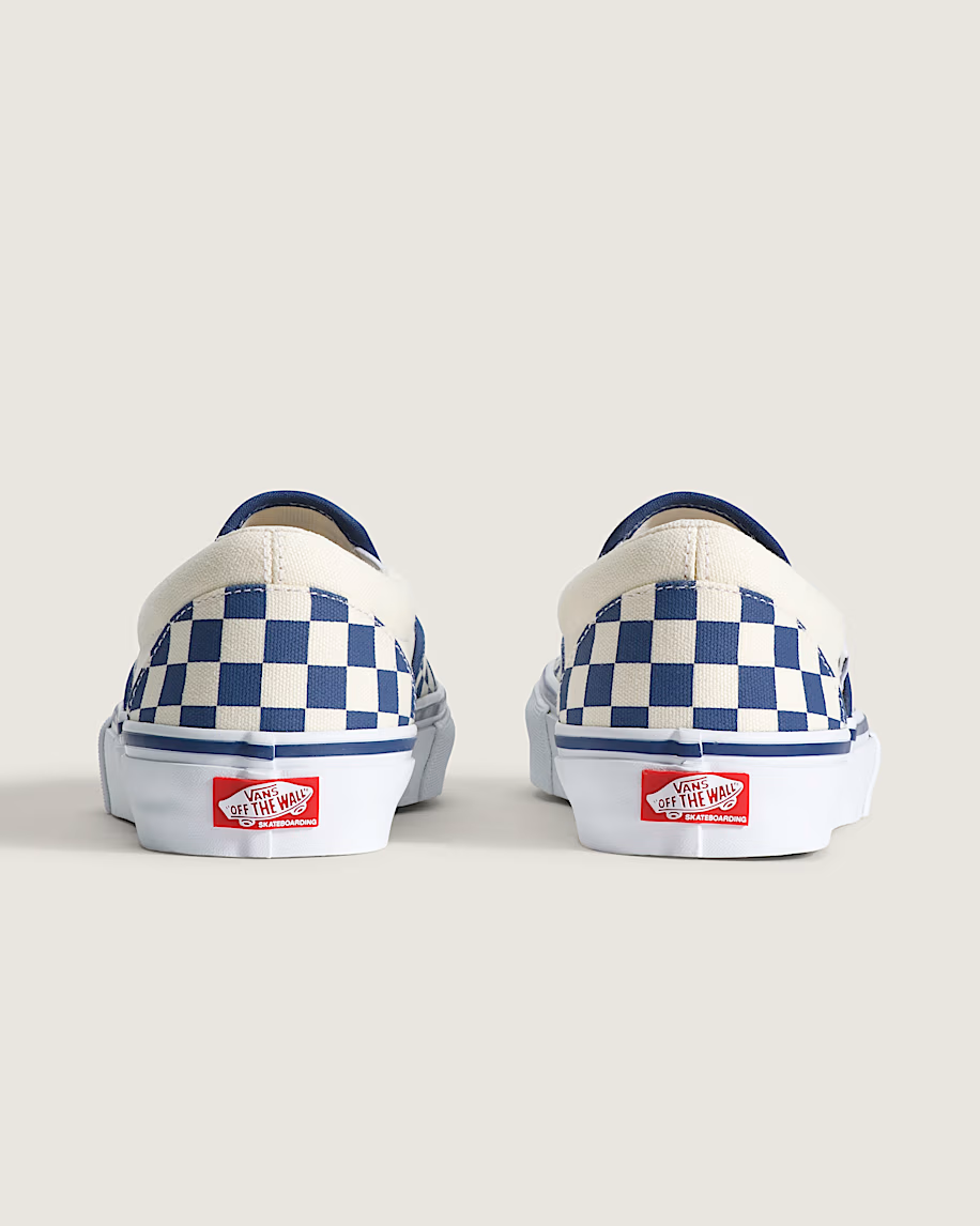 VN000EG59Y0 Vans Skate Slip-On Blue Checkerboard (Men's)