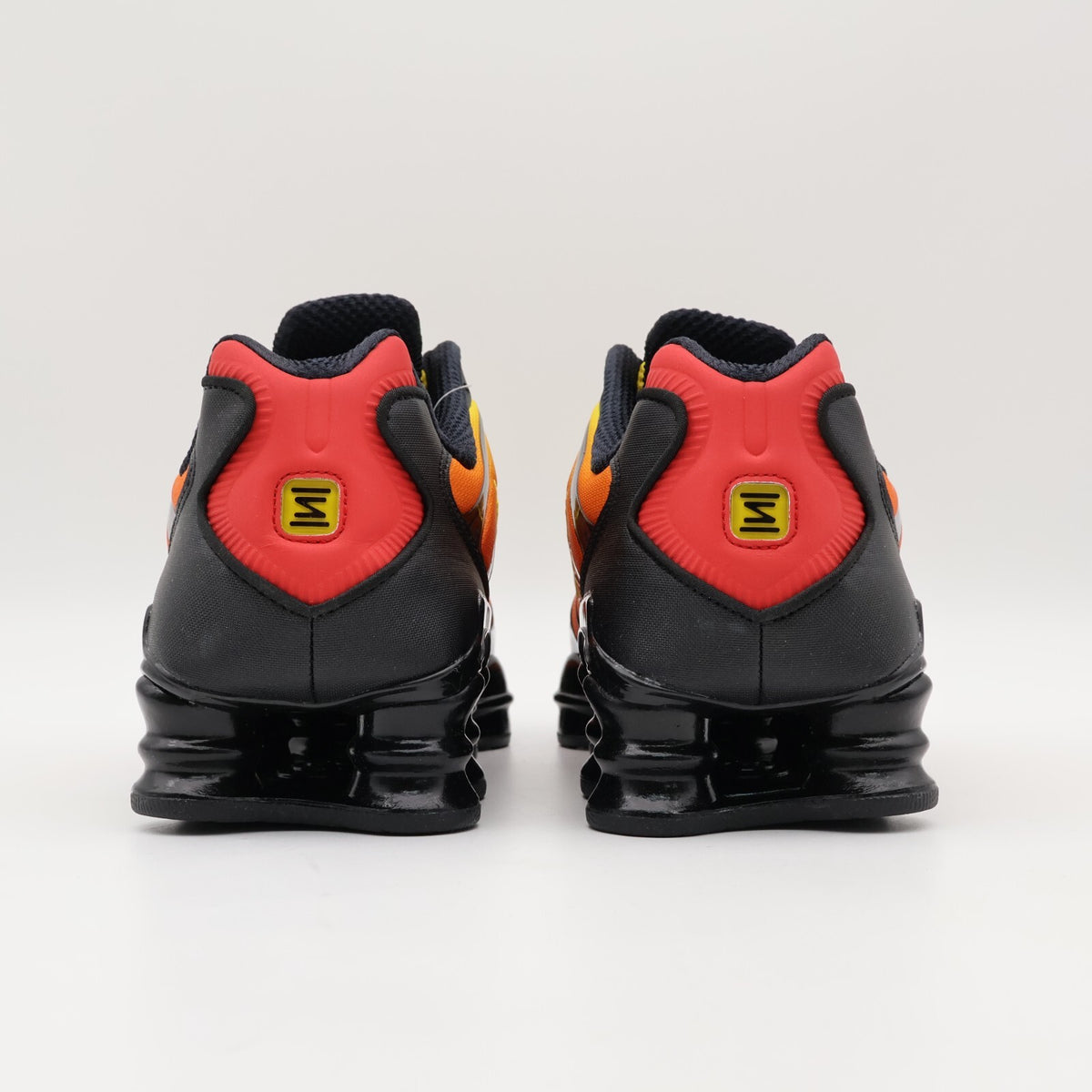 AV3595-004 Nike Shox TL Sunrise Black Amarillo University Red Yellow (Men's)