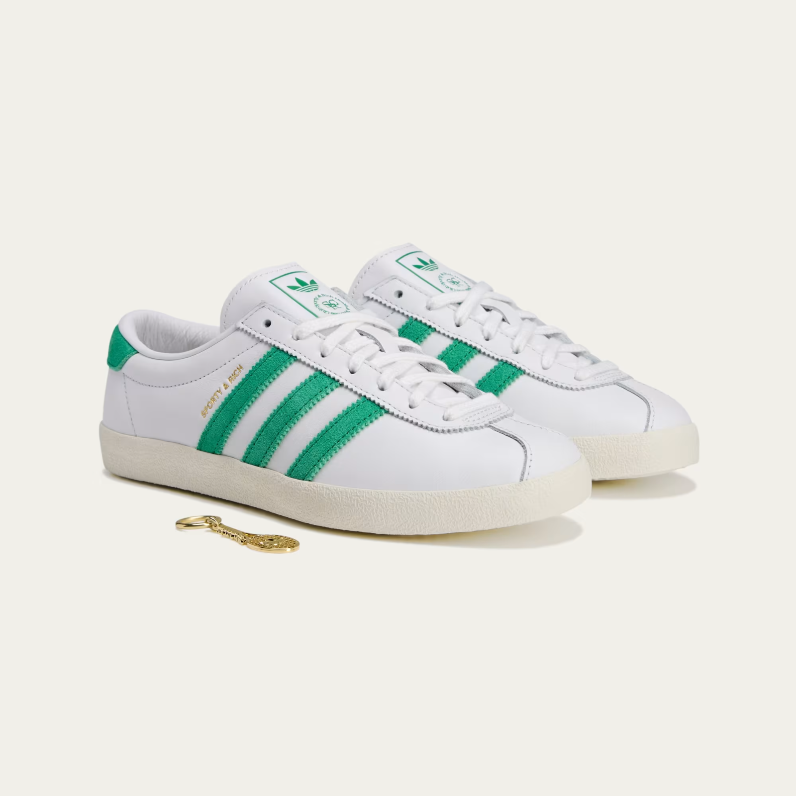 JP7552 Sporty & Rich Ã adidas Originals  Blanc Footwear White (Women's)