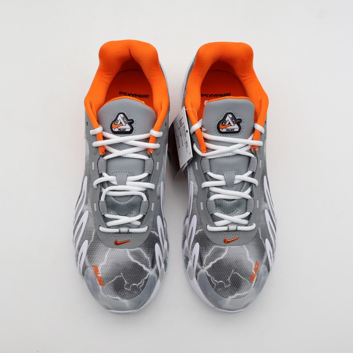 IB4181-002 PALACE x Nike Air Max DN8 Dusty Grey Safety Orange Particle (Men's)