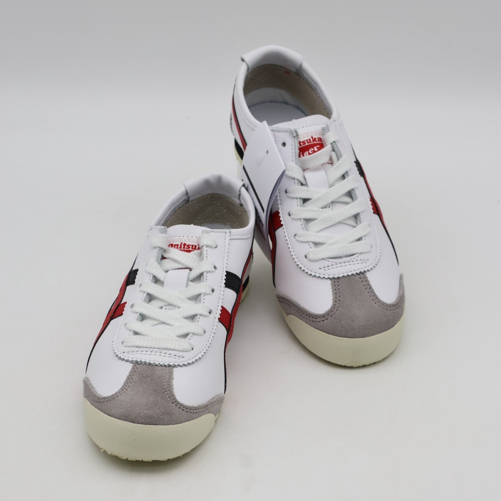 1183C102-105 Onitsuka Tiger MEXICO 66 WHITE CLASSIC RED (Men's)