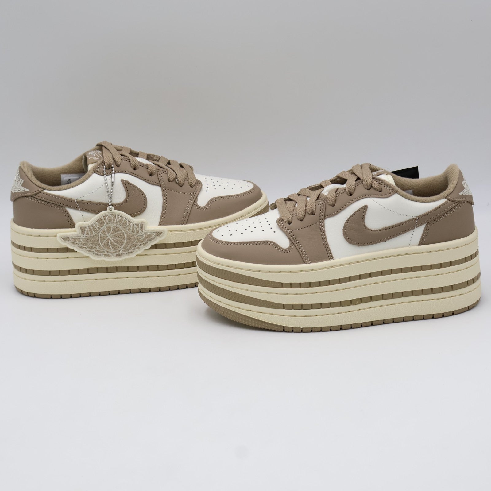 HV8288-200 Nike Air Jordan 1 Triple Stack "Khaki" (Women's)