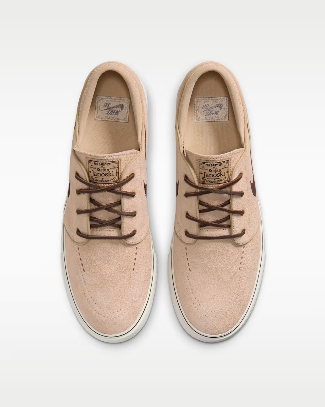 FD6757-201 Nike SB Zoom Janoski OG+ "Linen/Sail/Light Chocolate" (Men's)