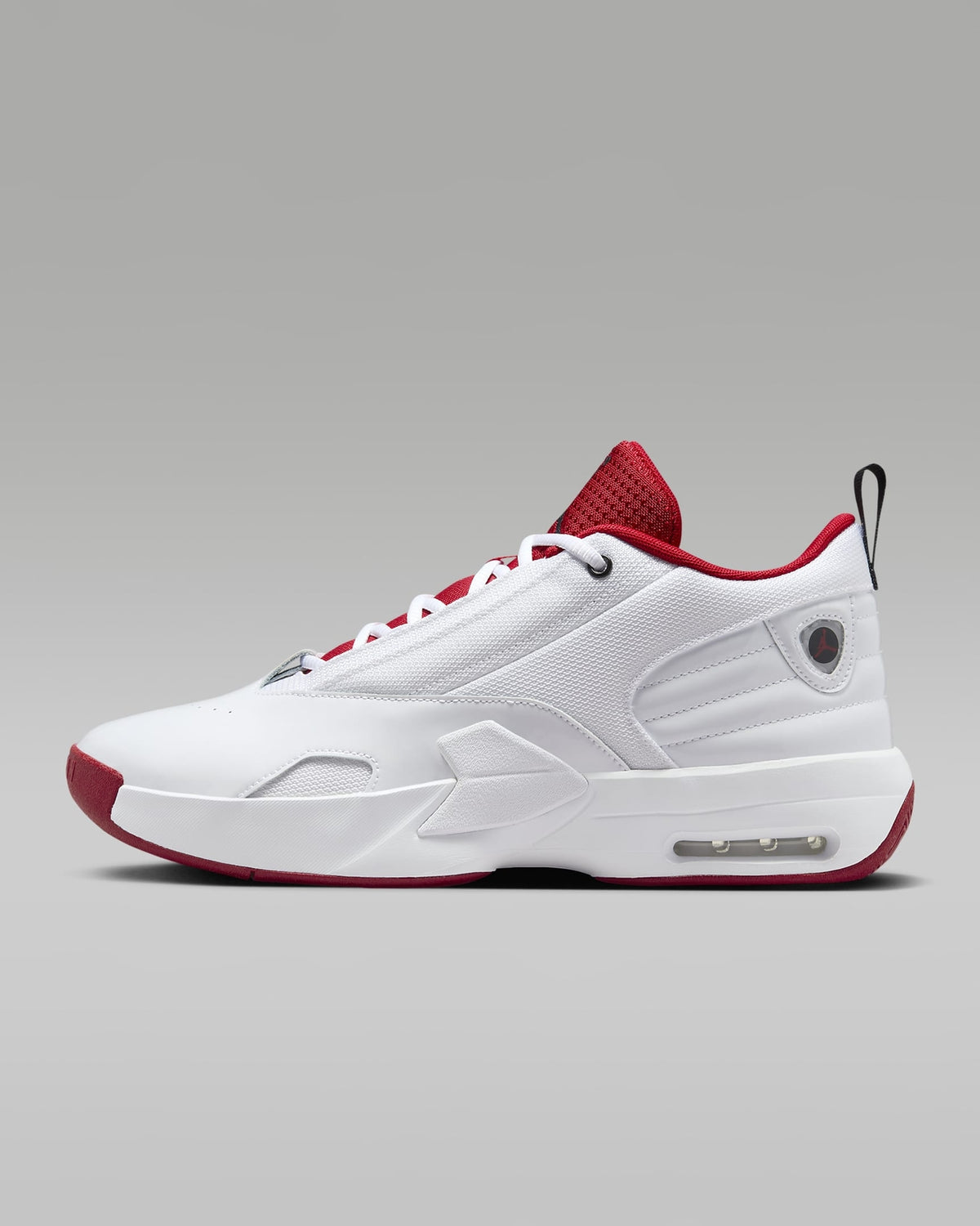 FQ8298-106 Nike Jordan Max Aura 6 White Black Gym Red (Men's)