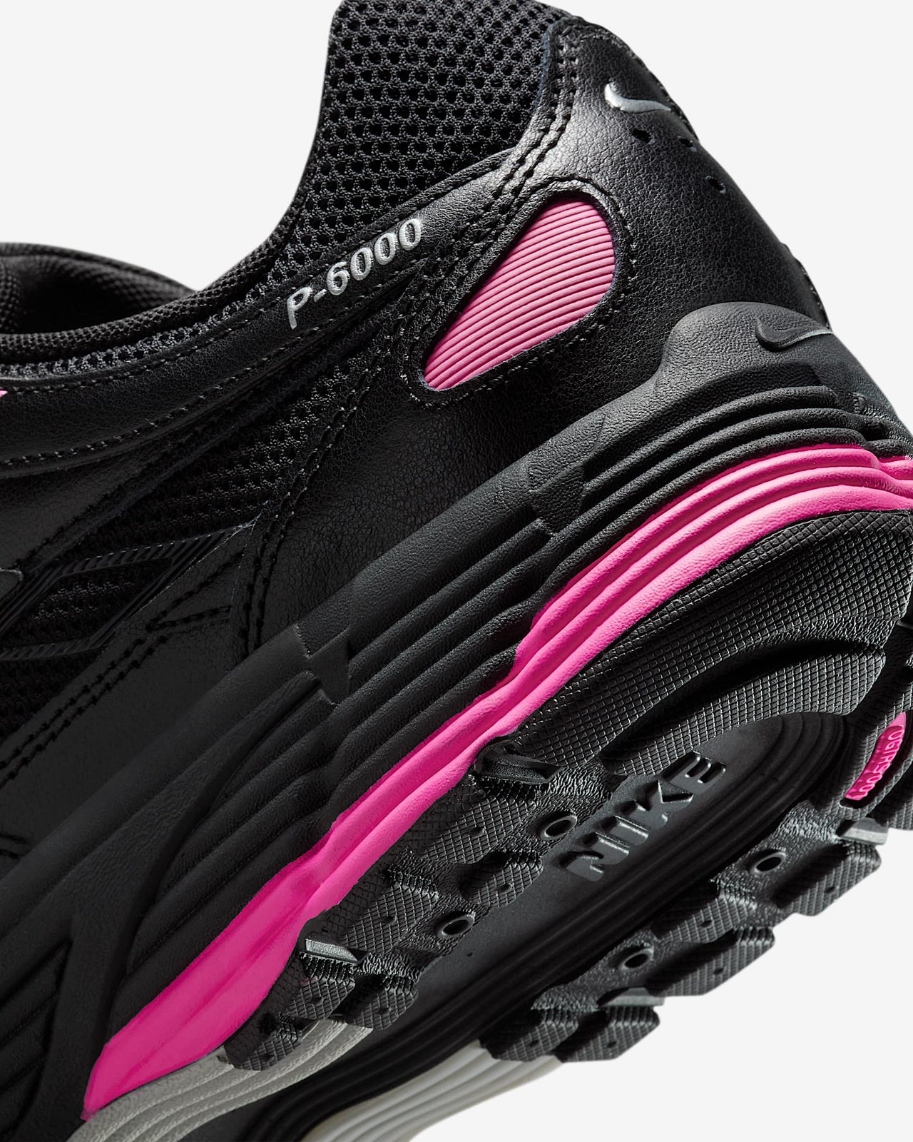 CD6404-600 Nike P-6000 Pink Blast Metallic Silver Black (Men's)