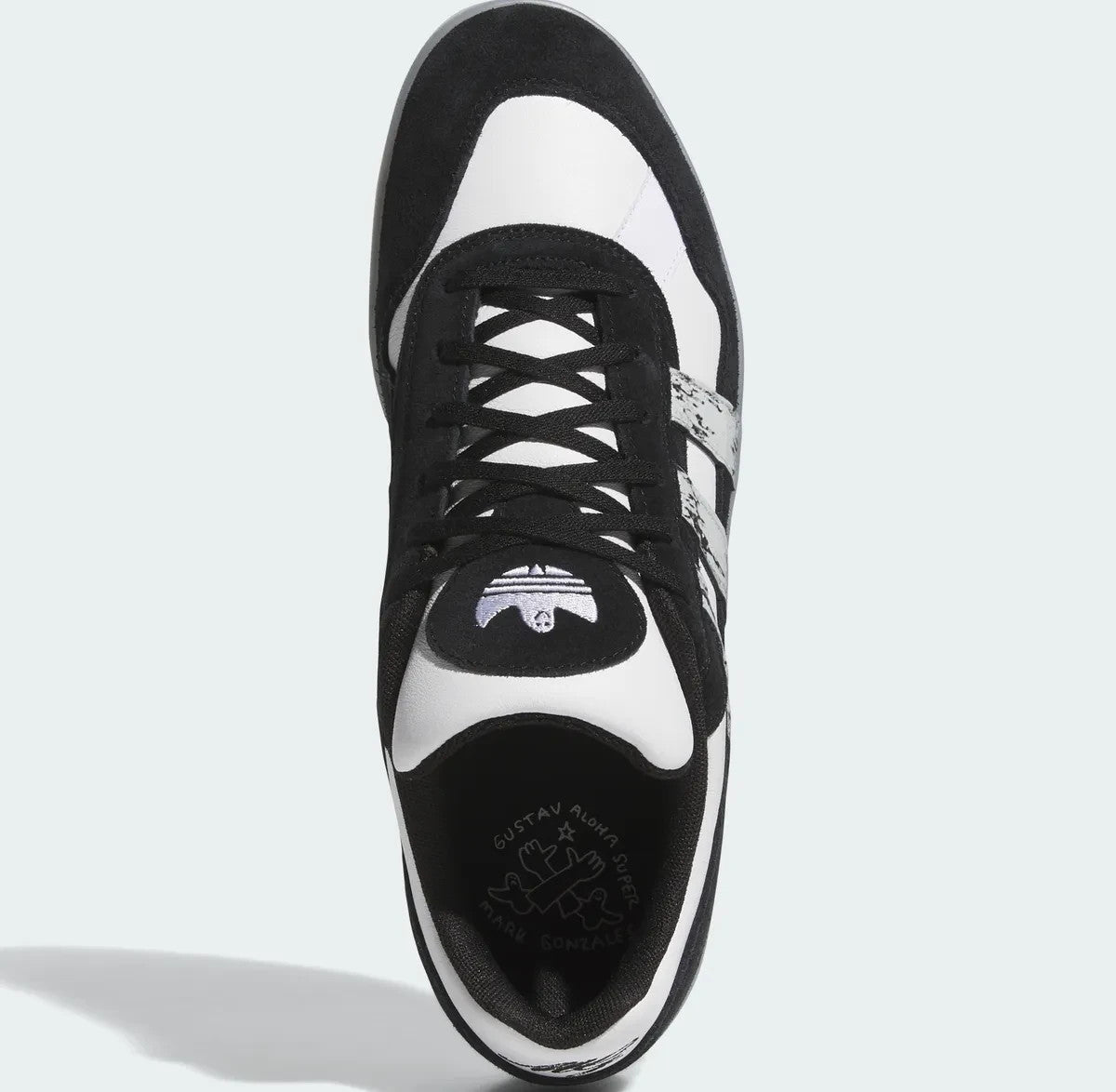 JR7101 adidas Originals Aloha Super Core Black Cloud White Chalk White (Men's)