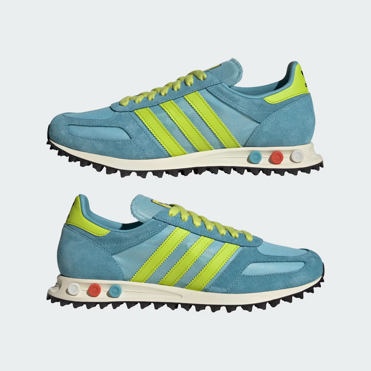 IH1650 adidas Originals LA Trainer OG Preloved Blue Semi Solar Yellow (Men's)
