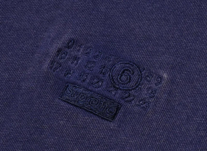 Supreme x MM6 Maison Margiela Split S/S Top "Navy"