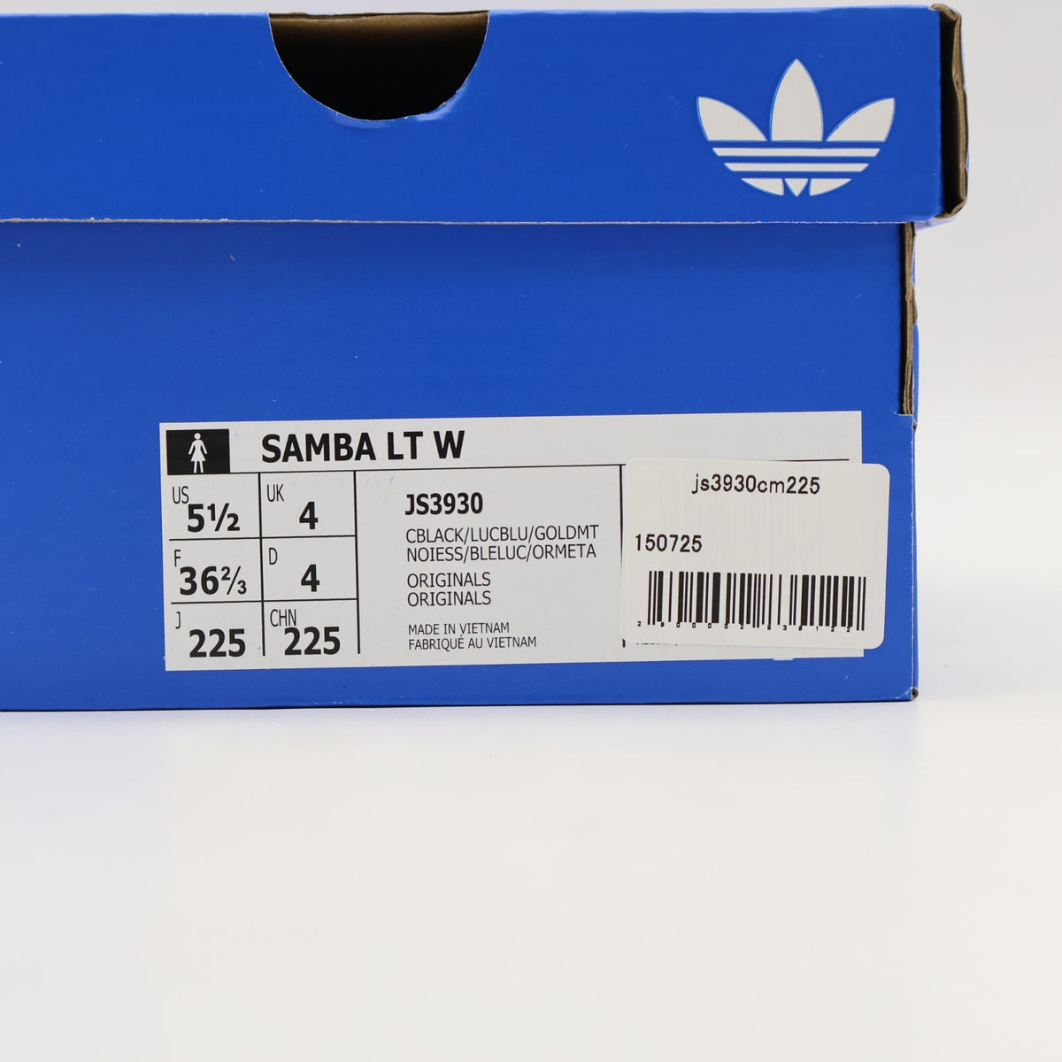 JS3930 adidas Originals Samba LT Cow Print Core Black (Women's)