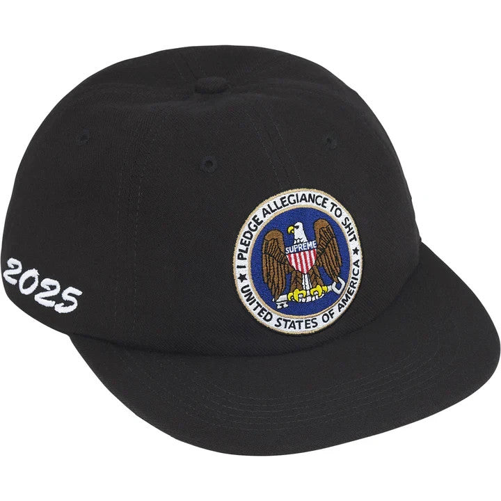 Supreme Pledge Allegiance 6-Panel Black