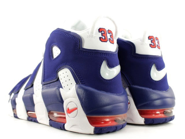 921948-101 Nike AIR MORE UPTEMPO 96 "WHITE/DEEP ROYAL BLUE" (Men's)