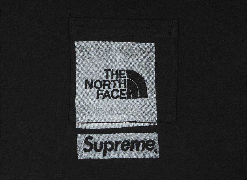 Supreme The North Face Printed Pocket Tee Black