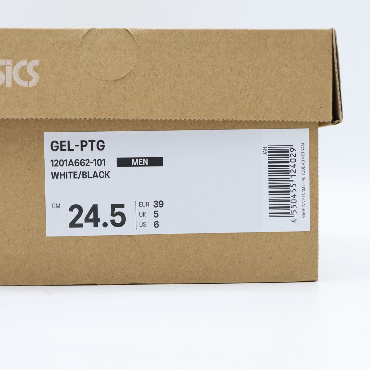 1201A662-101 Asics Gel-PTG Point Getter Low Top White Black (Men's)