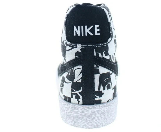 332286-101 Stussy Ã NEIGHBORHOOD Ã Nike SB Blazer Mid "Black/White" (Men's)