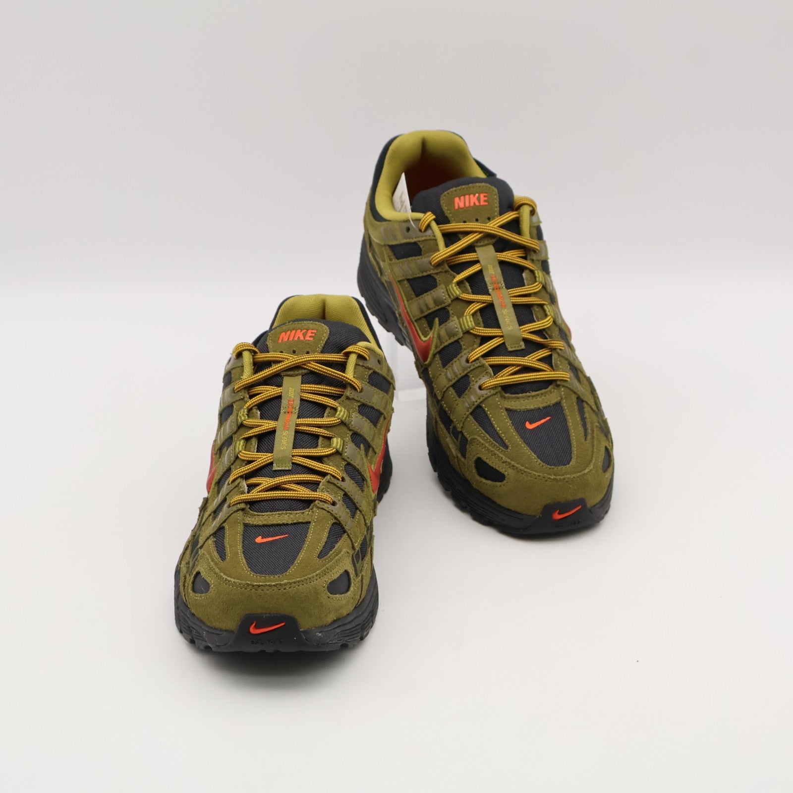 IH0946-300 Nike P-6000 Premium Cordura Olive Flak Black Quantum Moss (Men's)