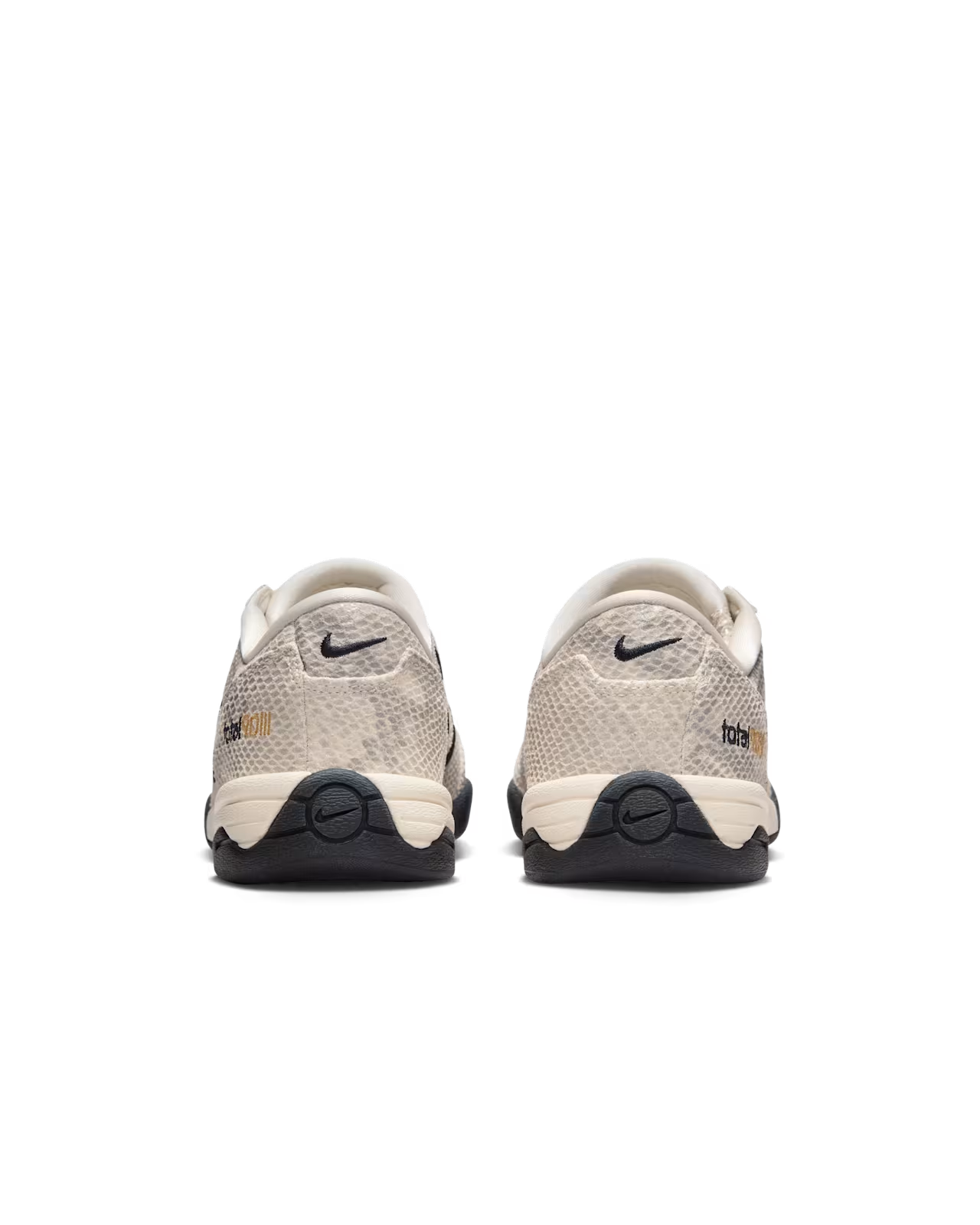 IB4204-100 Nike Total 90 3 Snakeskin Pale Ivory and Black (Women's)