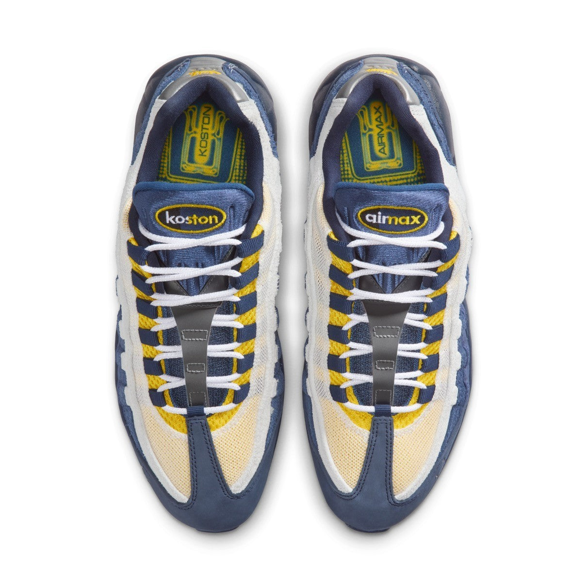 HQ8492-400 Eric Koston Ã Nike SB Air Max 95 Obsidian and Speed Yellow (Men's)