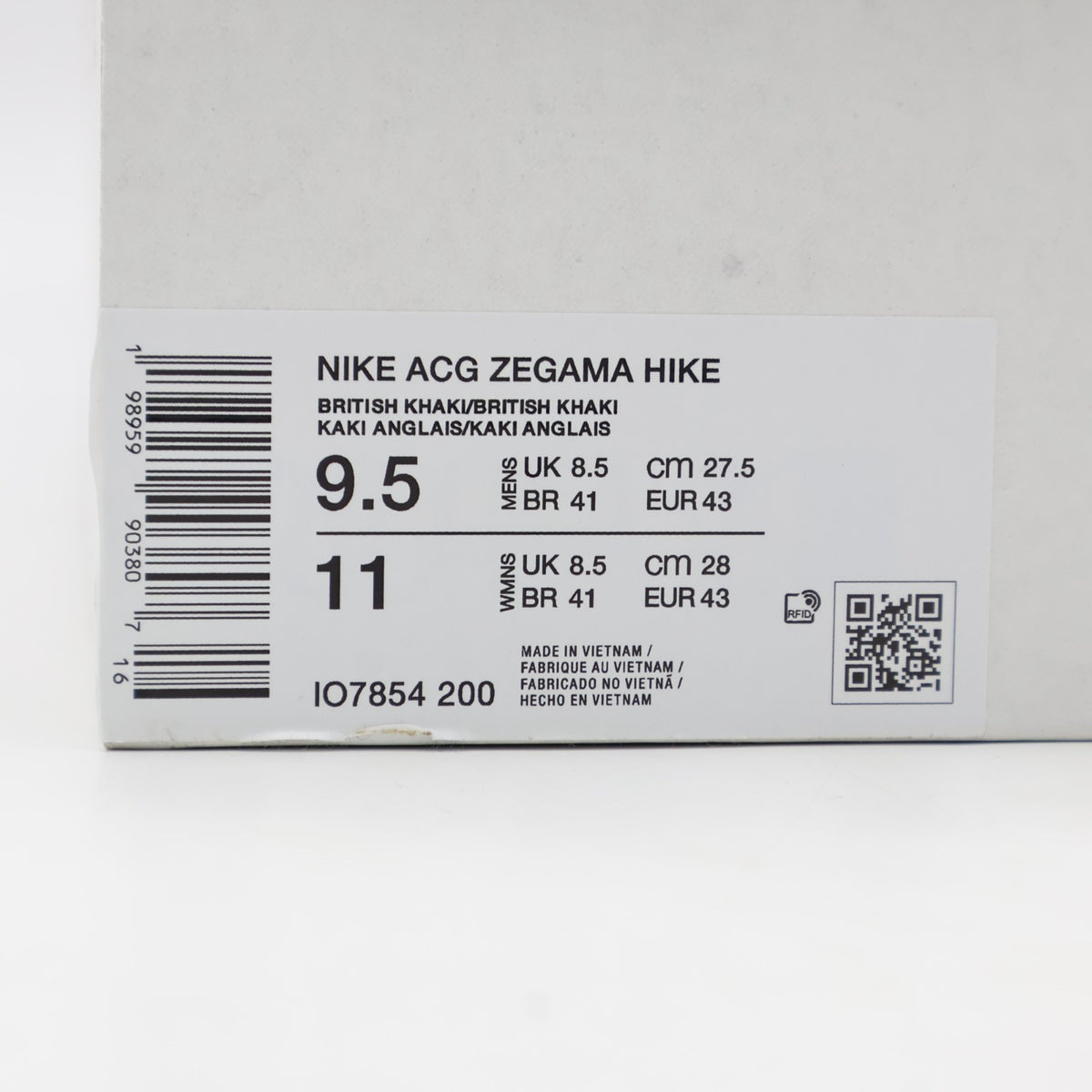 IO7854-200 Nike ACG Zegama Hike "British Khaki/Linen" (Men's)