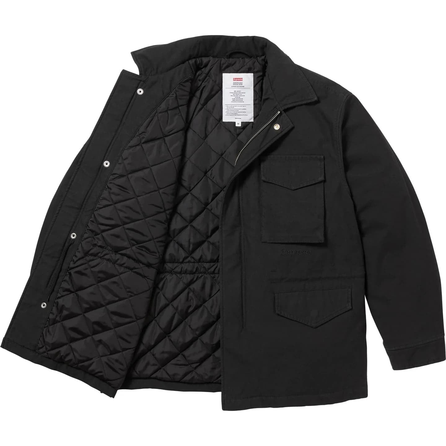Supreme AOI Cross M52 Jacket Black