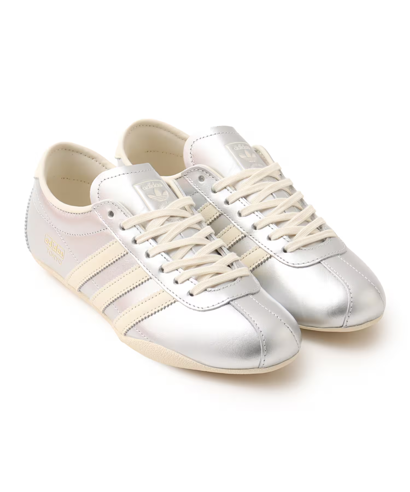 JQ0593 adidas Originals Tokyo Silver Metallic Cream White Gold Metallic (Men's)