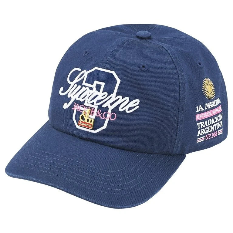 Supreme x La Martina 6-Panel Navy