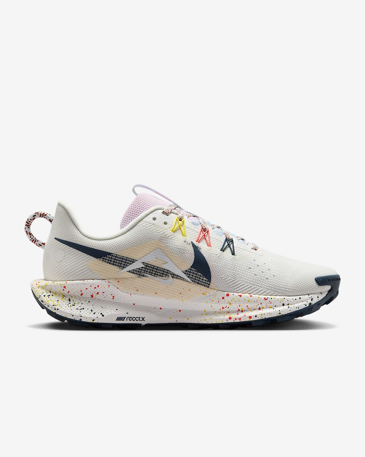 DV3865-102 Nike Pegasus Trail 5 Summit White Football Grey Pink Foam (Women's)