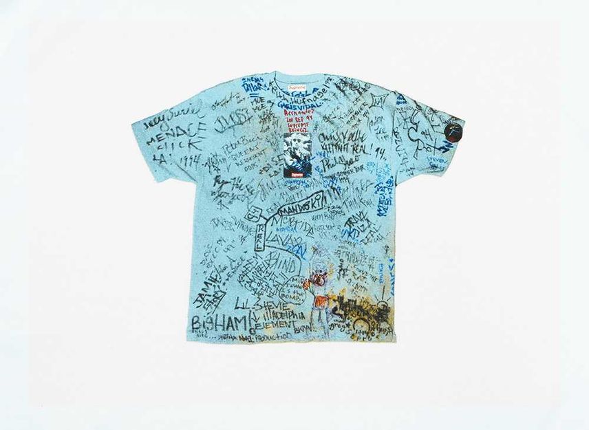 Supreme 30th Anniversary First Tee White