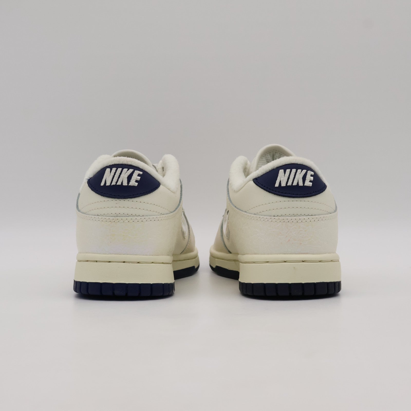 IM6571-027 Nike Dunk Low Mini Swoosh Soft Pearl (Women's)