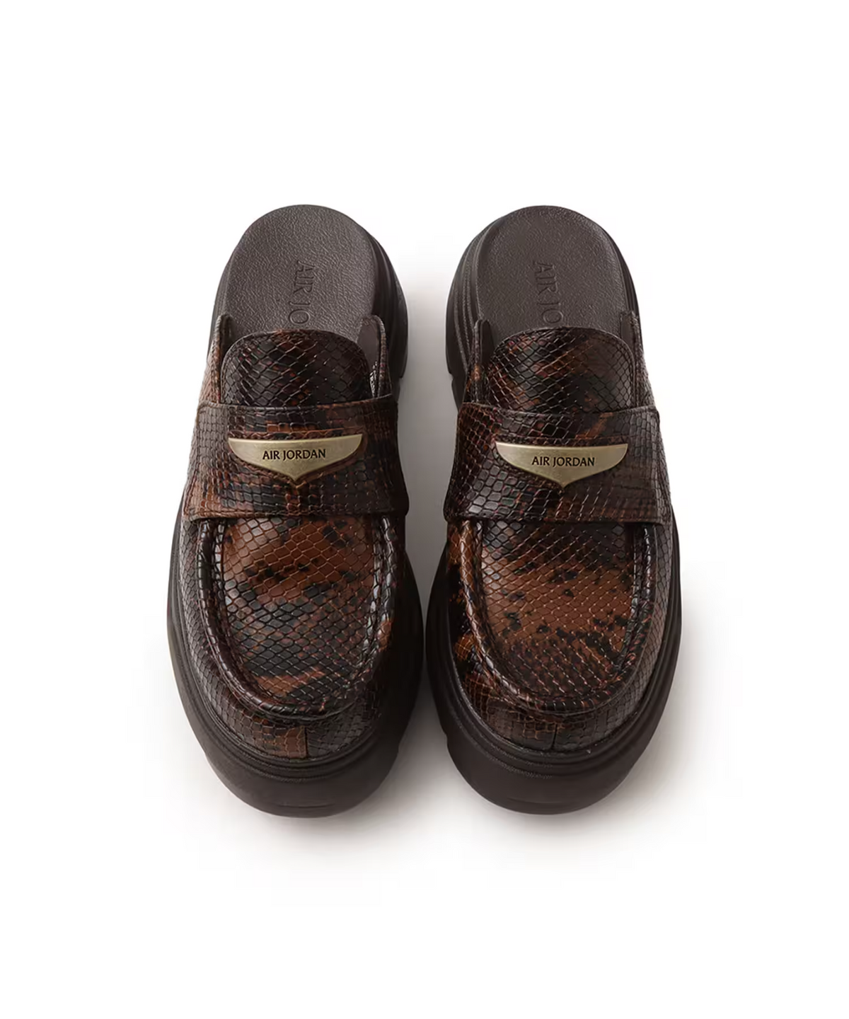IB1497-200 Jordan Mule Croc Velvet Brown (Women's)