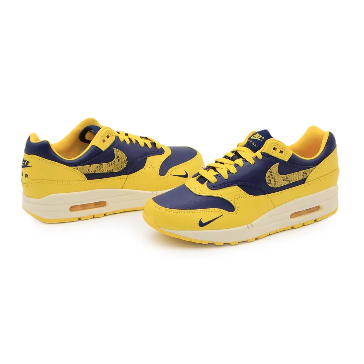FJ5479-410 Nike Air Max 1 PRM Head to Head Midnight Navy Varsity Maize (Women's)