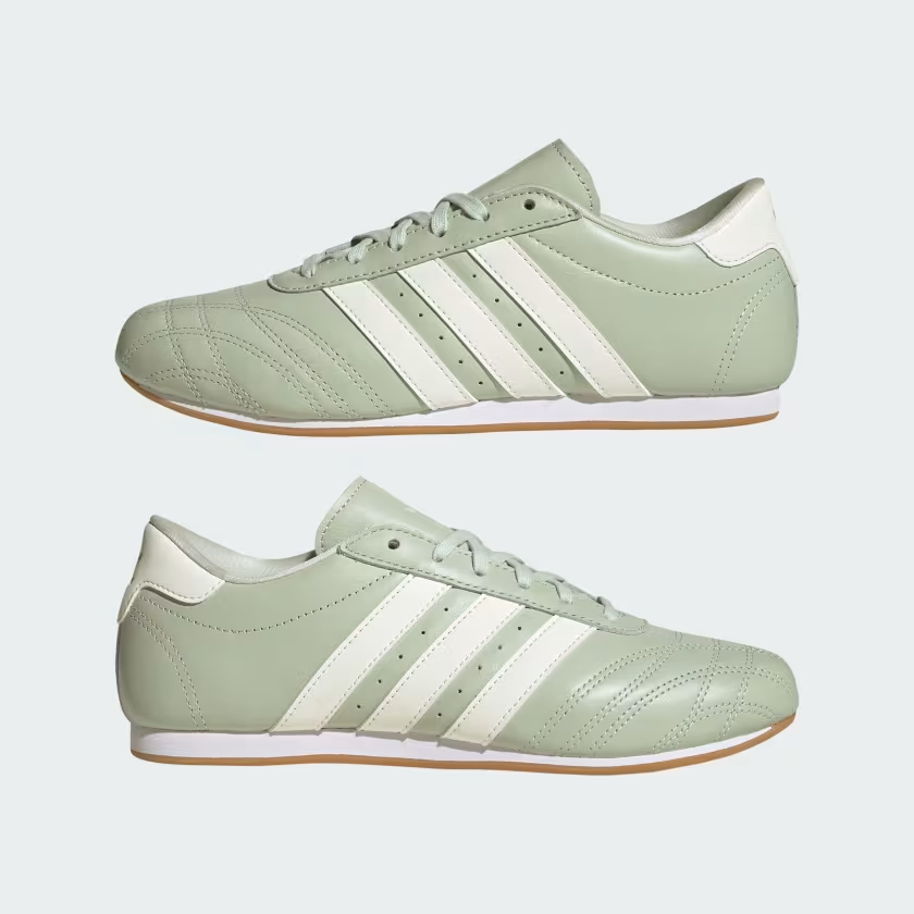 JS0710 adidas Originals Taekwondo Linen Green Off White Cloud White (Women's)