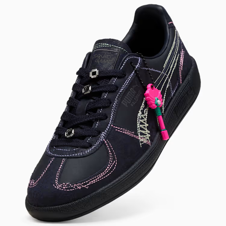 403859-01 Squid Game Ã Puma Palermo Puma Navy Bright Melon (Men's)