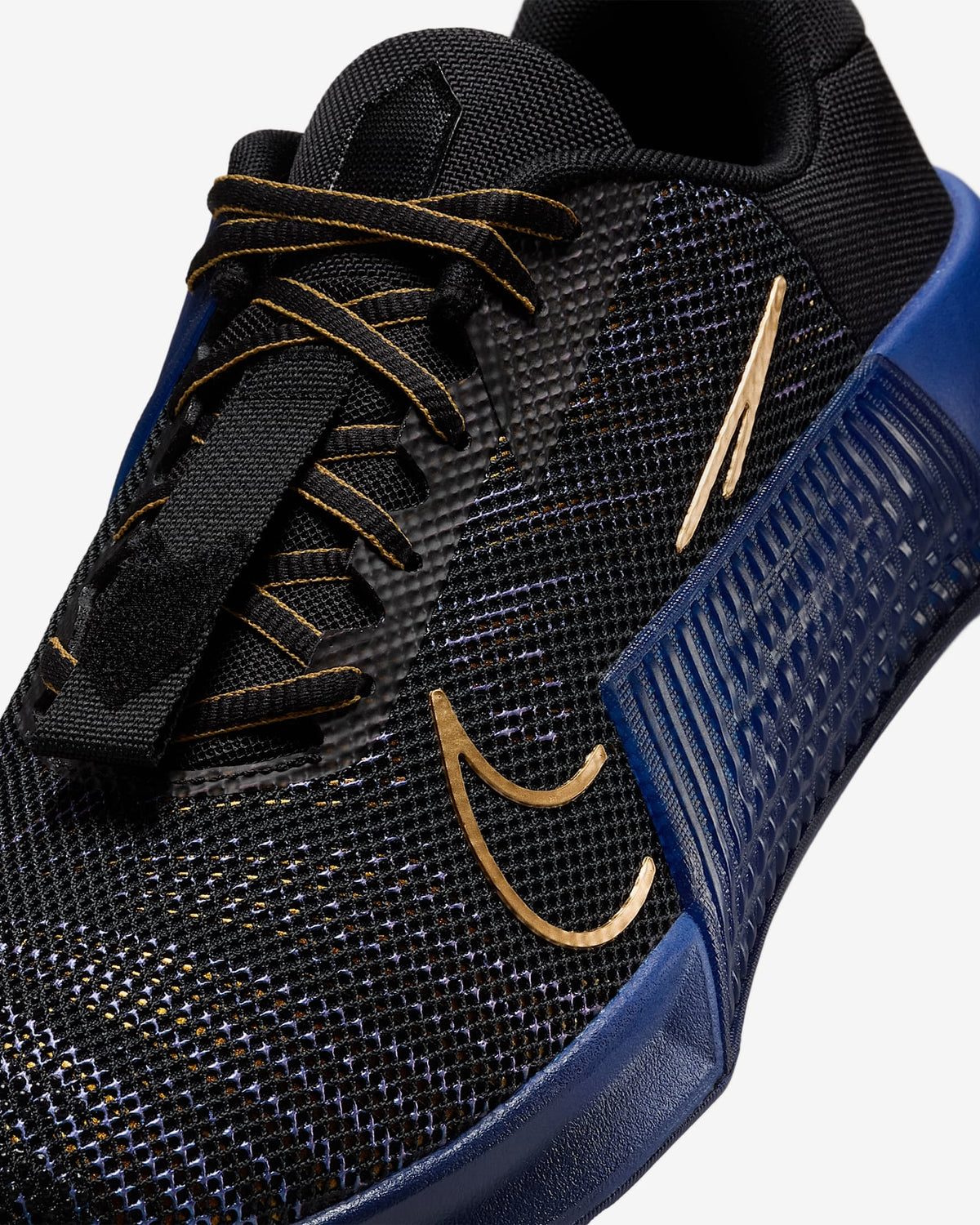 HF1098-001 Nike Metcon 9 AMP Black Deep Night Copper Moon Blue Void (Men's)