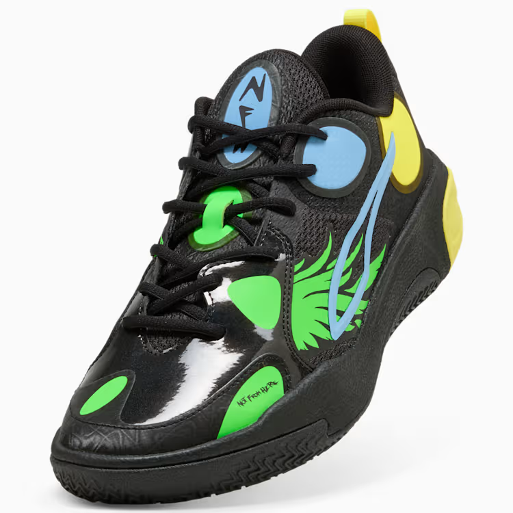 313234-02 Puma MB World 01 PUMA Black Lemon Crush (Men's)