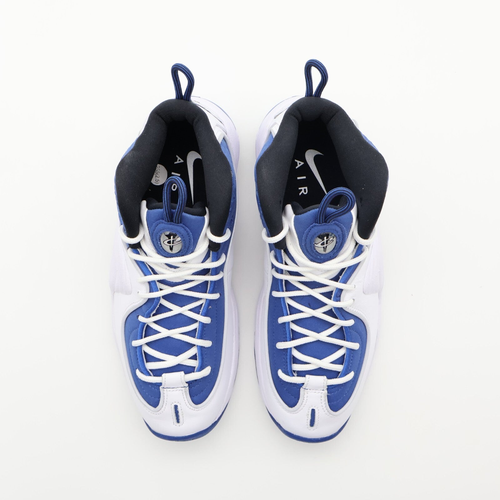 FN4438-400 Nike Air Penny 2 Atlantic Blue Black Metallic Silver White (Men's)