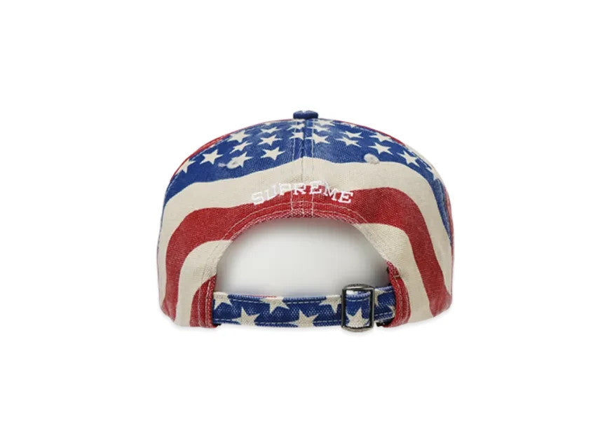 Supreme Pigment Coated S Logo 6-Panel "Flag"