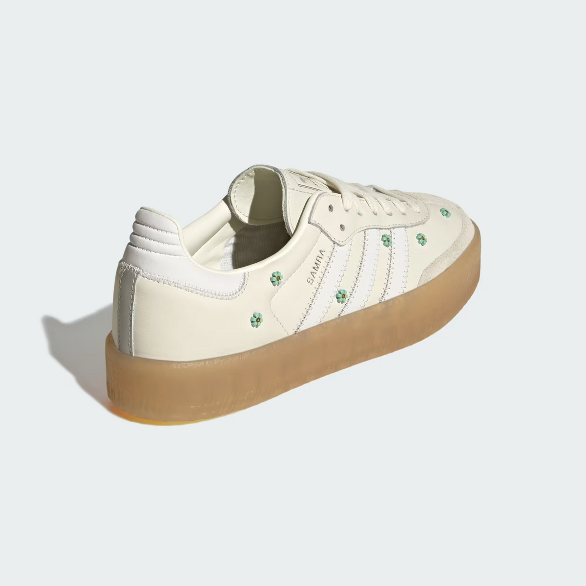 JS3953 adidas Originals  Sambae Off WhiteCloud White Clear Mint (Women's)