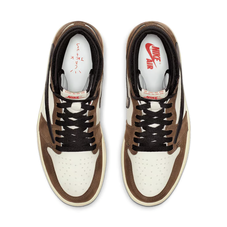 CD4487-100 Travis Scott Ã Nike Air Jordan 1 Retro High OG TS SP (Men's)