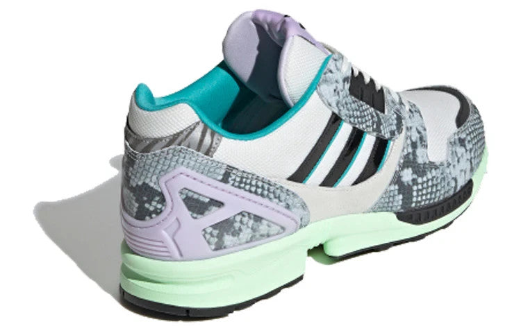 FW2152 adidas ZX 8000 "White/Core Black/Hi-Res Aqua" (Men's)