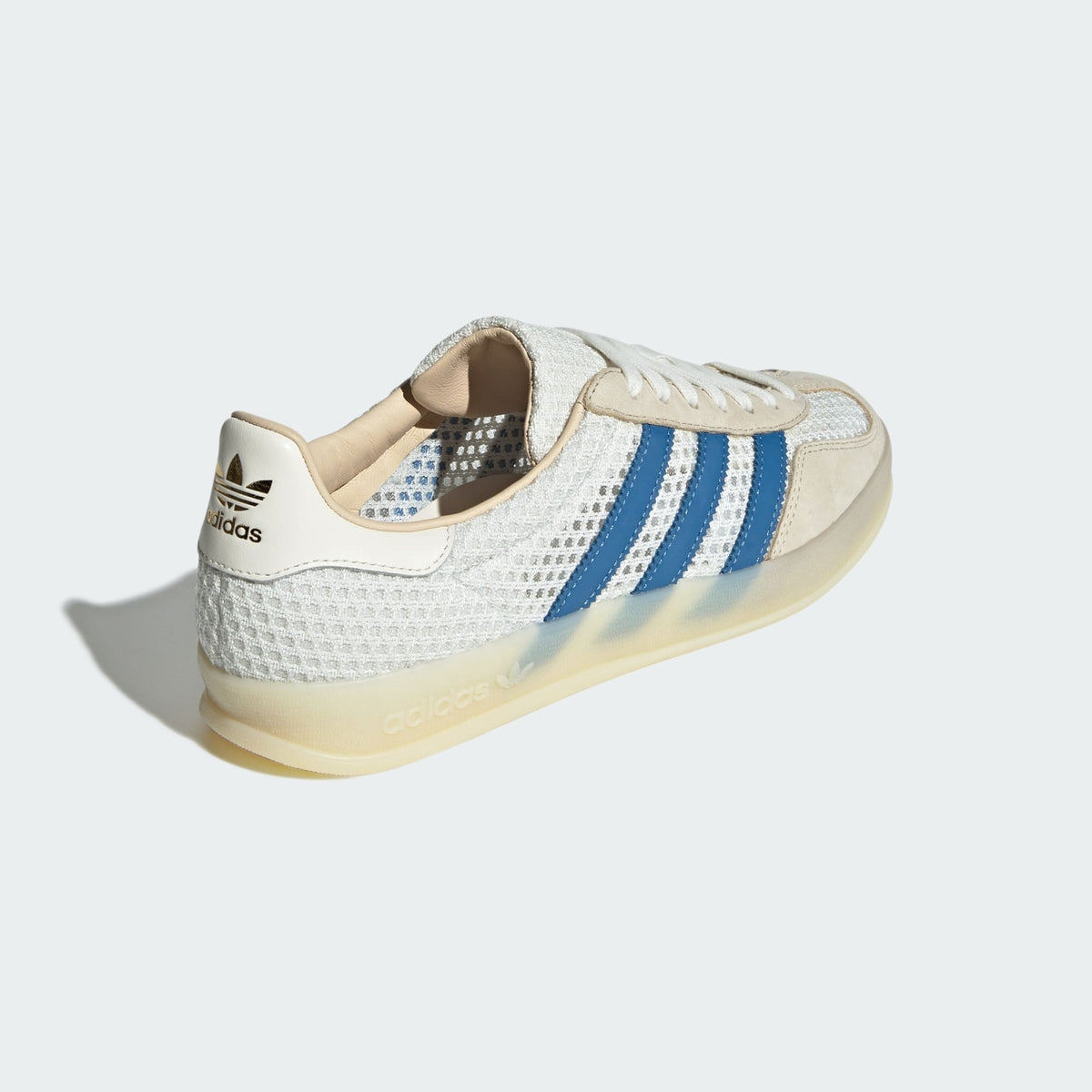 JH5419 adidas Originals Gazelle Indoor Off White Focus Blue Warm Vanilla (Men's)