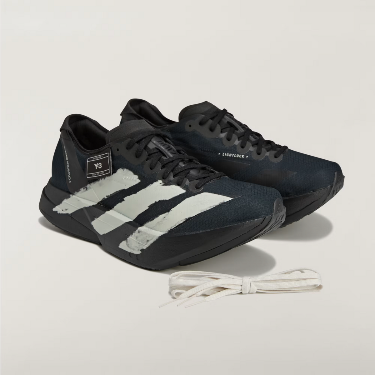 JR6655 adidas Y-3 Adios Pro 4 Black Off White (Men's)