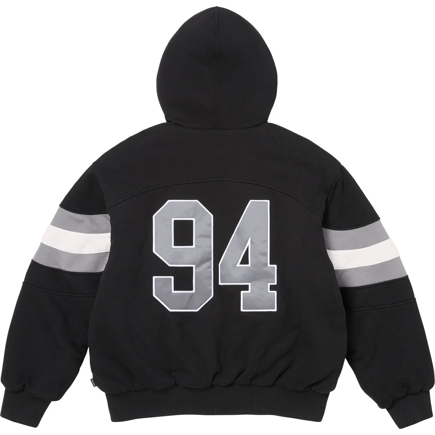 Supreme Filled Zip Up Hooded Sweatshirt Black