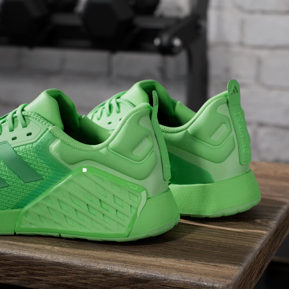 JR1666 adidas Dropset 3 Lime Burst/Semi Solar Lime/Semi Green Spark (Men's)