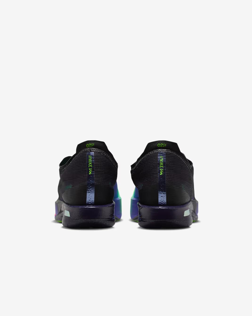 IO9567-400 Nike Streakfly 2 Dark Obsidian Electric Green Purple Dynasty (Men's)