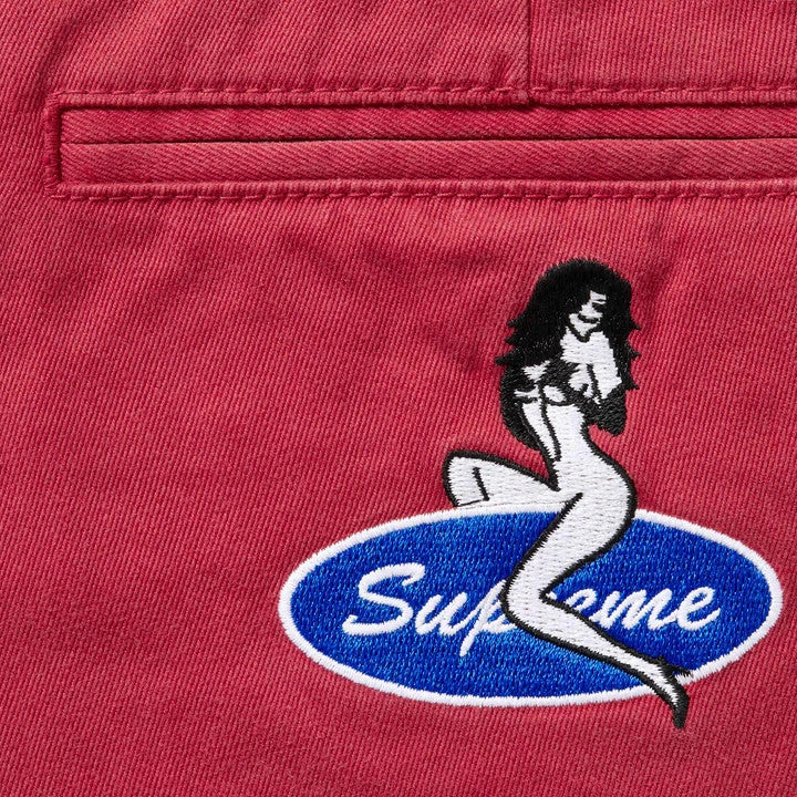 Supreme Chino Pant (25FW) Red