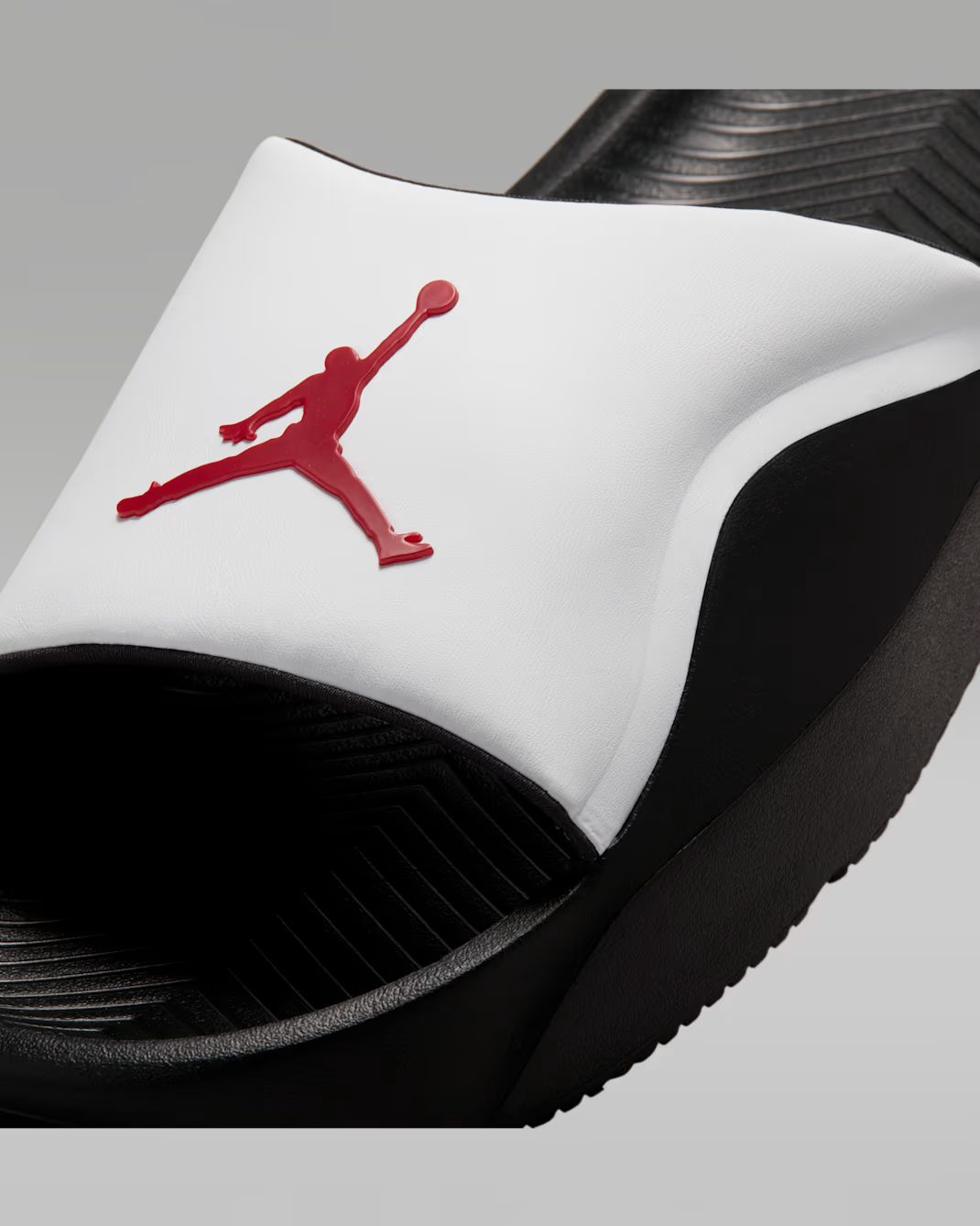 HF3263-101 Nike Jordan Franchise Slide White/Black/Gym Red (Men's)