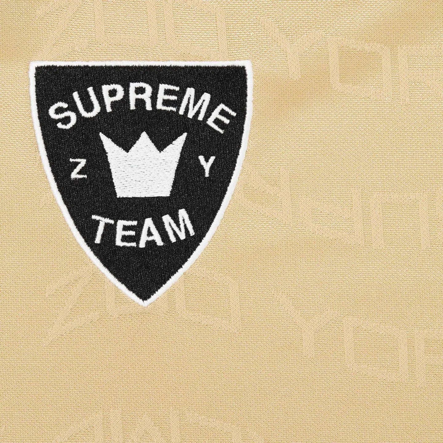 Supreme Zoo York Soccer Jersey Gold