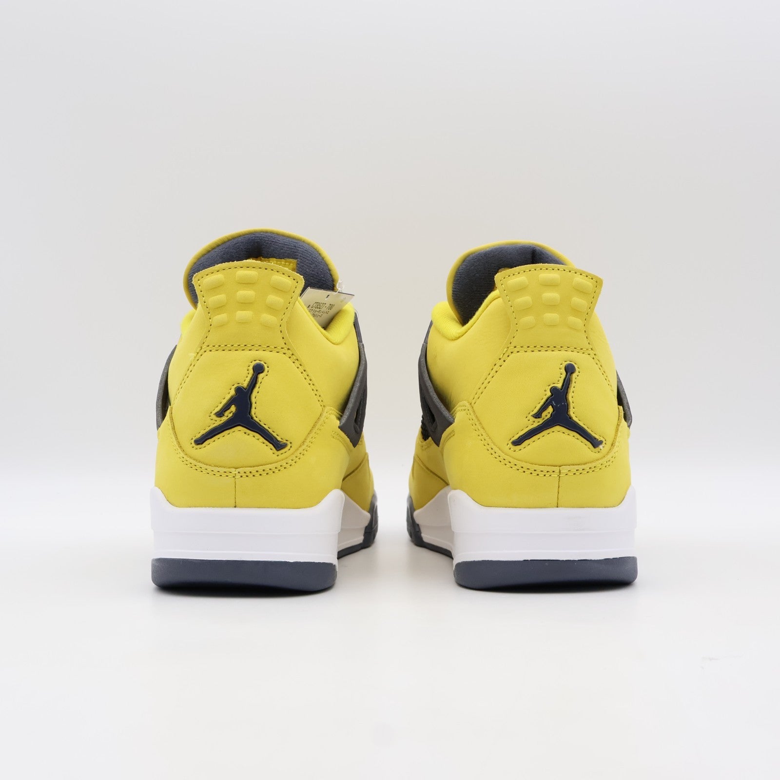 CT8527-700 Nike Air Jordan 4 Retro Lightning Thunder Tour Yellow Grey (Men's)