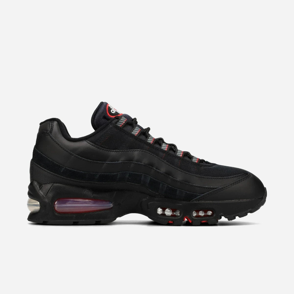 IH1228-003 Nike Air Max 95 Big Bubble Racing Pack Black Red (Men's)